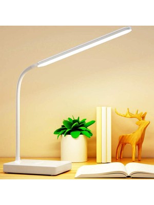 Dekoratif Dokunmatik D1901 Şarjlı 58CM LED Masa Lambası
