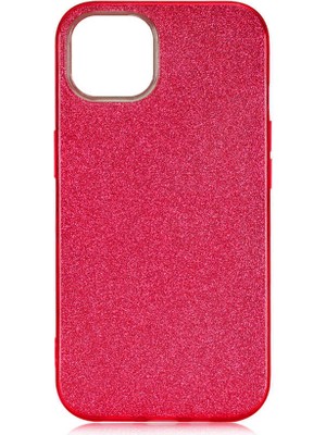 Ankayan Teknoloji iPhone 13 Mini Uyumlu Anky Shining Silikon-Kırmızı