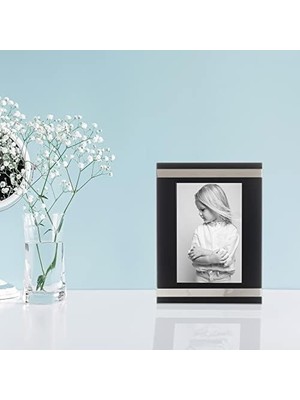 4x6 Siyah ve Gümüş Avant Resim Çerçevesi