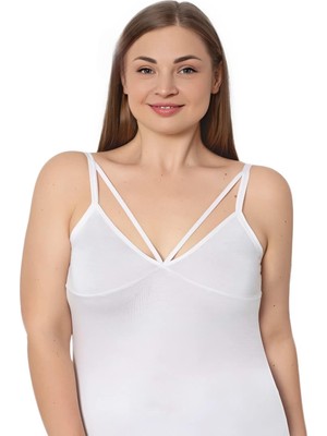 Lonca Tekstil Battal Beden Ip Askılı Atlet