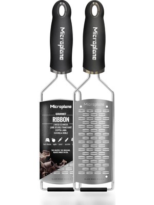 Serisinden Sert Peynir, Elma, Havuç, Kabak ve Çikolata Için 2 Yollu Kesme Mutfak Rendesi Paslanmaz Çelik Siyah Sert Peynir, Elma, Havuç, Kabak ve Çikolata Için