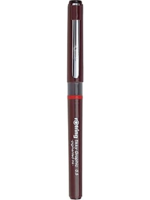 Graphic Keçe Uçlu Teknik Çizim Kalemi, 0,5 Mm, Siyah Mürekkep, 0.5 mm