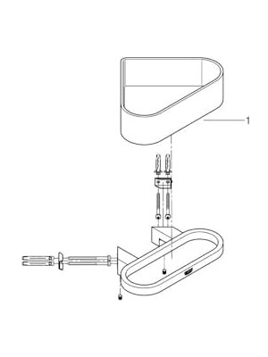 Köşe Duş Rafı - 41038000