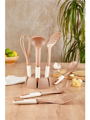 Ahmet 6 Parça Lüks Servis Seti, Bakır, Kumsal