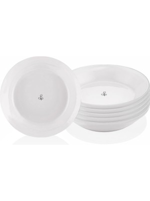 Mia Summertime Yemek Tabağı 6lı Set 20 cm SMR0014