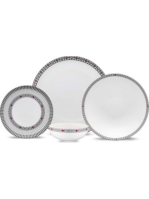 Lüxline 24 Parça 6 Kişilik Yemek Takımı
