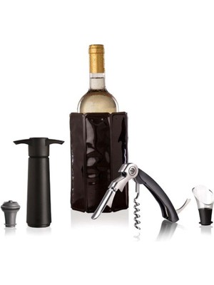 Fit Vacu Vin Şarap Seti 5 Parça - Kutulu