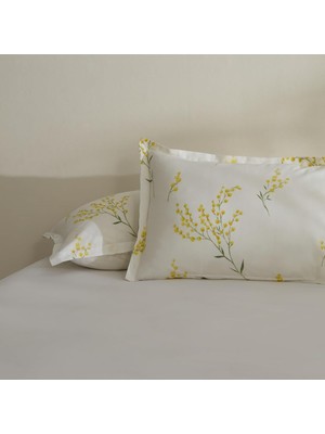 2'li Yastık Kılıfı Sarı