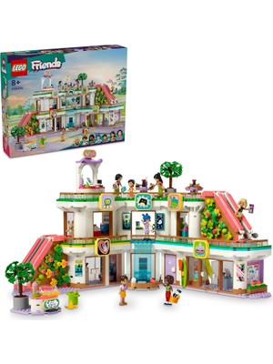 City Alışveriş Merkezi Seti 42604-8 Yaş ve Üzeri Kız ve Erkek Çocuklar Için 5 Oyuncak Mağazası ve 7 Mini Bebek Içeren Rol Yapma Oyuncağı, Doğum Günü Hediyesi (1237 Parça)