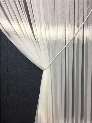 Kruvaze Bağlama Aparat, Halat, Kordon Fon Kornişe Takmatik 1 Adet Krem 275 cm Byzt4