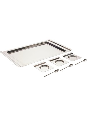 13 Parça Kare Çay Seti