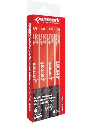 Asetat Kalemi S 4 Renk HS-205-ST