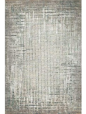 Dizayn Devon Desenli Pamuk Tabanlı Yıkanabilen Kaydırmaz Antibakteriyel Salon Halısı 80X150