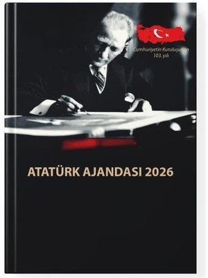 2026 Atatürk Ciltli Ajanda ve Atatürk Gemici Takvim - Imza
