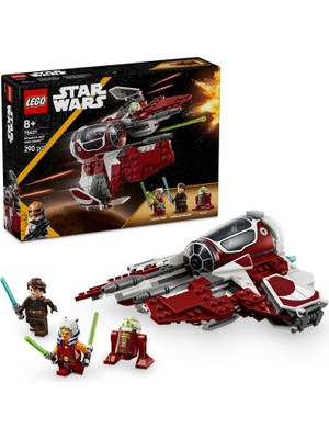 : Klon Savaşları Ahsoka’nın Jedi Interceptor’ı 75401-8 Yaş ve Üzeri Kız ve Erkek Çocuklar Için Yaratıcı Oyuncak Yapım Seti, Doğum Günü Hediyesi (290 Parça)