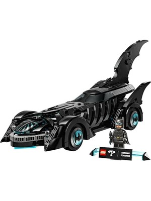 Dc Forever Batmobile 76304 – 12 Yaş ve Üzeri Için Dekoratif Koleksiyonluk Oyuncak Yapım Seti, Detaylı Model, Sergileme ve Süper Kahraman Aksiyonları Için Hediye Fikri (909 Parça)