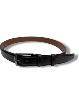 Kafka K100-26 Hakiki Deri Dikişli Erkek Kemer 110 cm