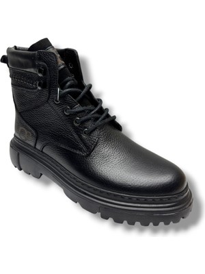 Cakgo 190-26 Hakiki Deri Anatomik Bağcıklı Erkek Bot