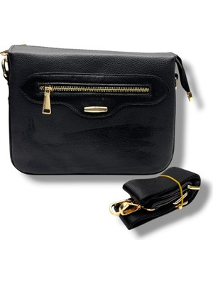 Cakgo 303-26 Baskı Deri 4 Bölmeli Omuz Askılı Kadın Çanta