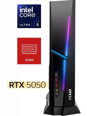 MSI Msı Mpg Trıdent As Aı Intel Core Ultra 5 225F 2NVN5-103EU-K66 96GB 2tb+2tb Rtx 5050 8gb W11PRO  Masaüstü Bilgisayar