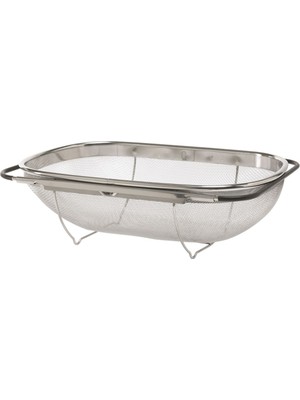 IKEA Idealısk Paslanmaz Çelik Süzgeç 34X23 cm Dayanıklı Malzeme ile Mutfak İçin Pratik Kullanım 50103755