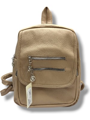 Cakgo 403-26 Yıkama Deri Çok Bölmeli Omuz ve Sırt Kadın Çanta