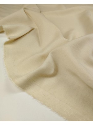 Kumaş Parça Sütlü Kahve Bej Arası Renkte Ince Keten Viskon (En 145 cm x Boy 250 Cm)