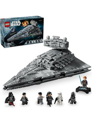 Imparatorluk Yıldız Destroyeri 75394 – 10 Yaş ve Üzeri Için Inşa Edilebilen Yıldız Gemisi Modeli,  Hayranları Için Yaratıcı Hediye Fikri (1555 Parça)