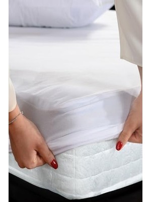 Mikro Fitted Su Sıvı Geçirmez Yatak Koruyucu Alez 100 * 200