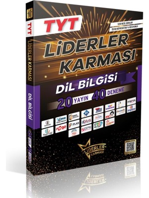 Liderler Karması Tyt Dil Bilgisi Denemeleri - 20 Yayın 40 Deneme