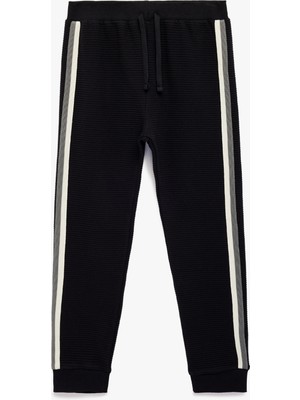 Koton Beli Lastikli Şerit Detaylı Pamuklu Eşofman Altı