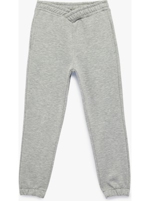 Koton Beli Lastikli Rahat Kesim Jogger Eşofman Altı