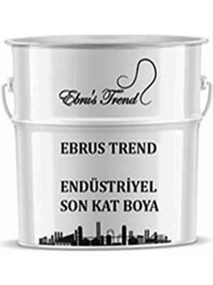 Ebrus Trend Ekonomik Endüstriyel Son Kat Boyası (2 Grup) 15 kg