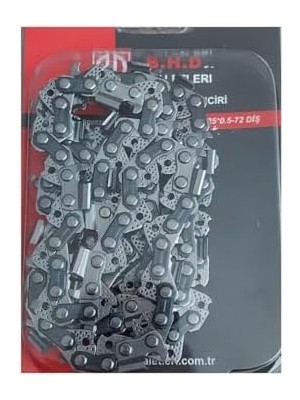 Bhd 325 x 0.50-72 Diş Profesyonel Ağaç Kesme Motor Zinciri