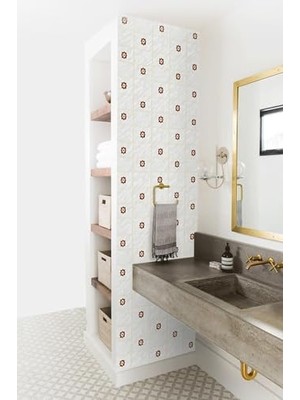 Desenli Kendiliginden Yapışkanlı Kaplama Folyosu 45 cm x 5 mt DSN0098-5