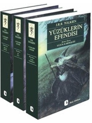 Yüzüklerin Efendisi 3 Kitap Takım