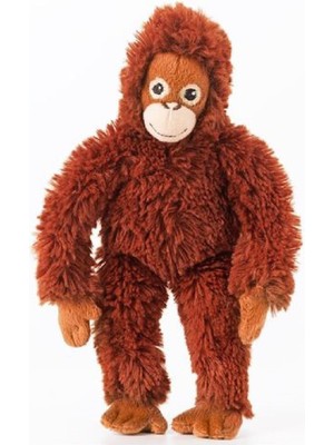 IKEA 20 cm Yumuşak Peluş Oyuncak Mini Boy Maymun Kahverengi