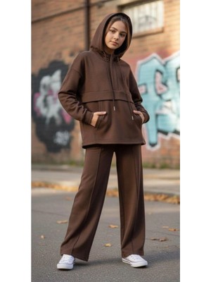 Asortix Kız Çocuk2 Iplik Kompakt Penye Tunik Alt&üst Takım