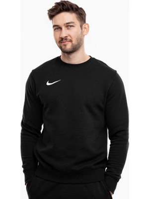 Nike M Nk Flc PARK20 Erkek Sweatshirt Siyah Renkli Hafif Kumaşla Günlük ve Spor Kullanıma Uygun