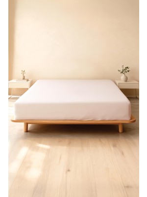 Soley | Jersey | %100 Pamuk Çift Kişilik Premium Lastikli Çarşaf