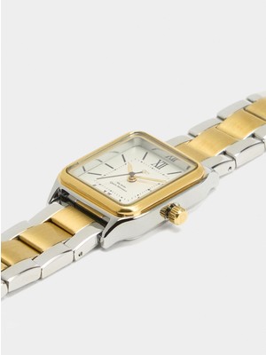 Parfois Paslanmaz Çelik Kordonlu Iki Renkli Saat