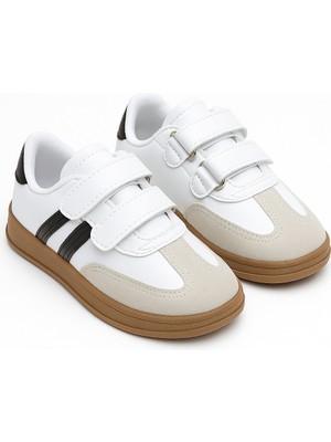 Nmoda Cool Kids Retro Tarz Cırtlı Çocuk Spor Ayakkabı Konforlu ve Şık Günlük Sneaker