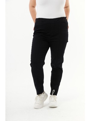 Rmg Büyük Beden Jean Pantolon Siyah1
