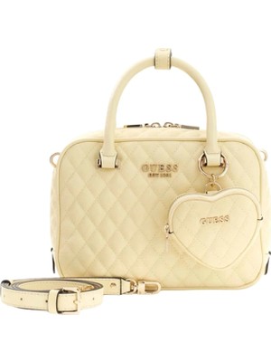 Guess Atabey Kutu Kadın Sarı El Çantası HWQG9894050-YEL