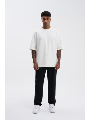 Machinist Erkek Oversize Baggy Pantolon Siyah