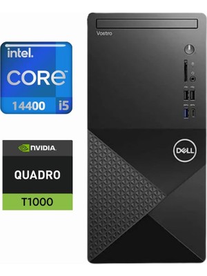 Dell Vostro I5-14400 N6004VDT3030MTEMEA-K310 64GB 4tb T1000 8gb W11PRO Masaüstü Bilgisayar