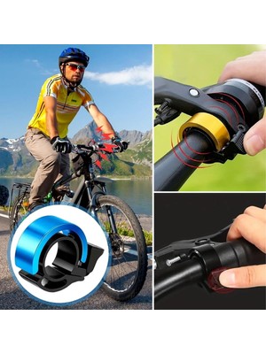 River World Bisiklet Zili Alüminyum Alaşımlı Ultra Yüksek Sesli