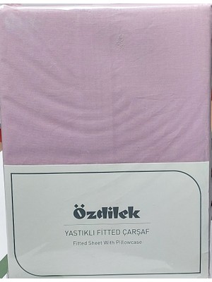 Özdilek Colourist Fitted Lastikli Tek Kişilik Çarşaf Seti (100X200)-ROSE