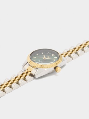 Parfois Paslanmaz Çelik Kordonlu Iki Renkli Saat