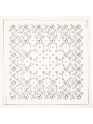 Guess 90X90 Kadın Beyaz Eşarp AW5457POL03-OFF